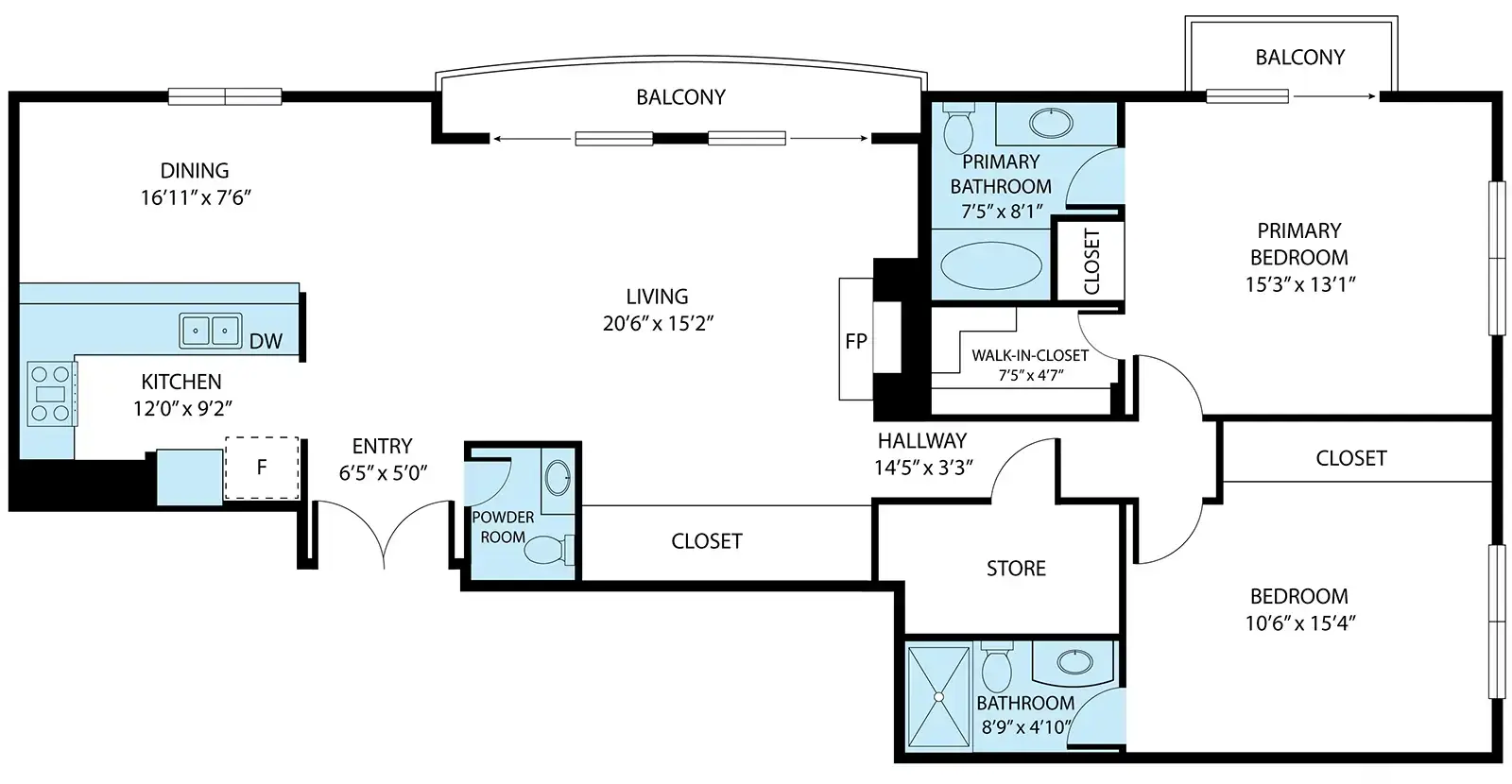 2 bed west la condo rochester avenye