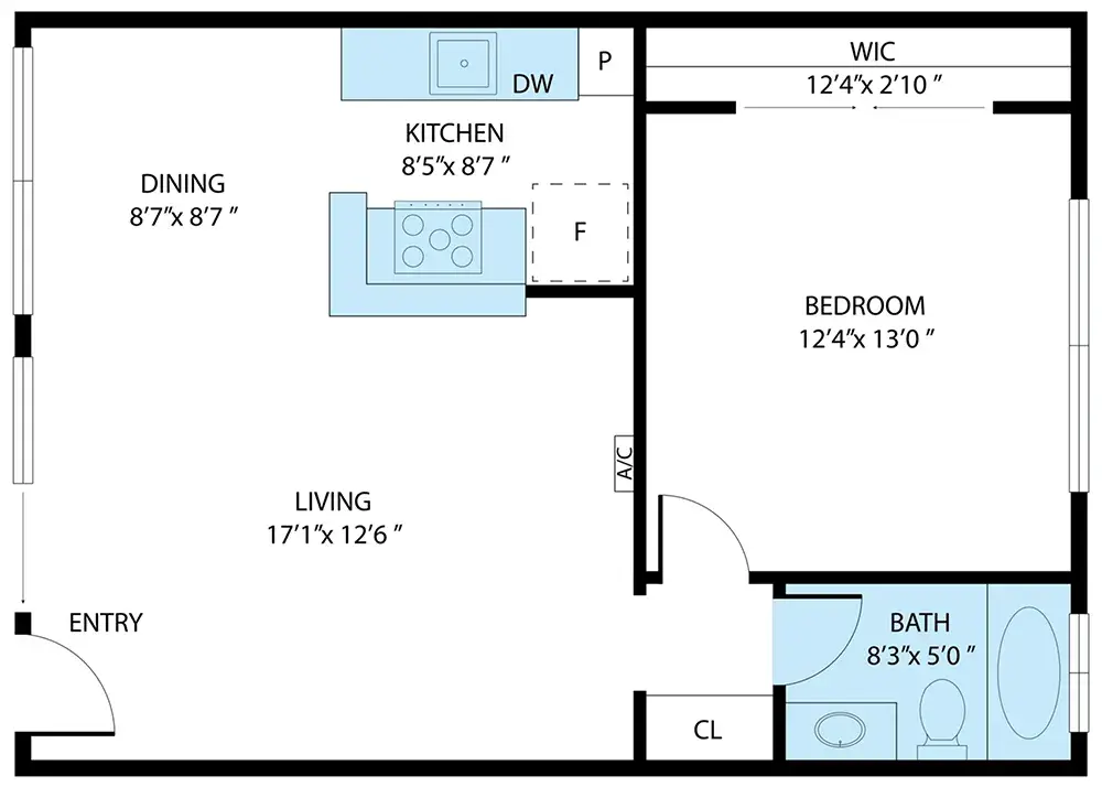 1522 S Centinela avenue 101 floorplan